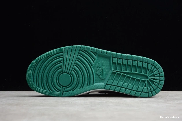 MaikeSneakers Air 553558-113 Black 1 Low White Green Mystic Jordan 0716